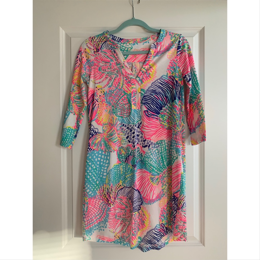 Lilly Pulitzer Ali V-Neck T-Shirt Dress